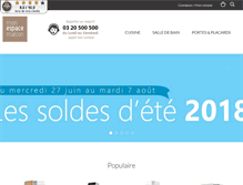 Tablet Screenshot of monespacemaison.com